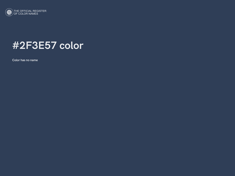 #2F3E57 color image