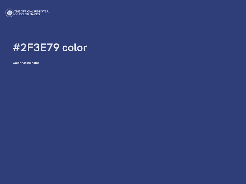 #2F3E79 color image