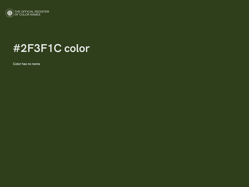 #2F3F1C color image