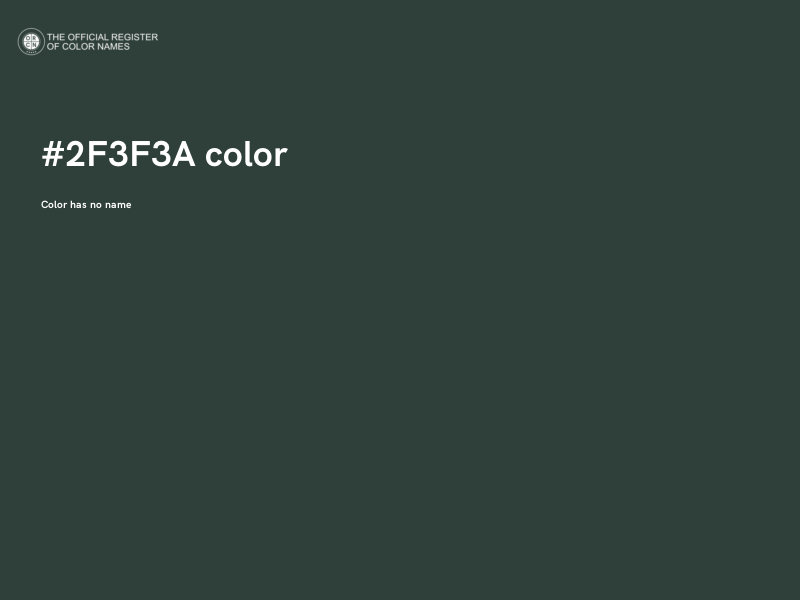 #2F3F3A color image
