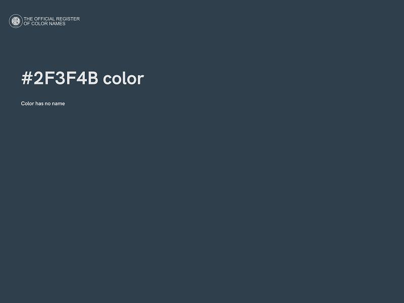 #2F3F4B color image