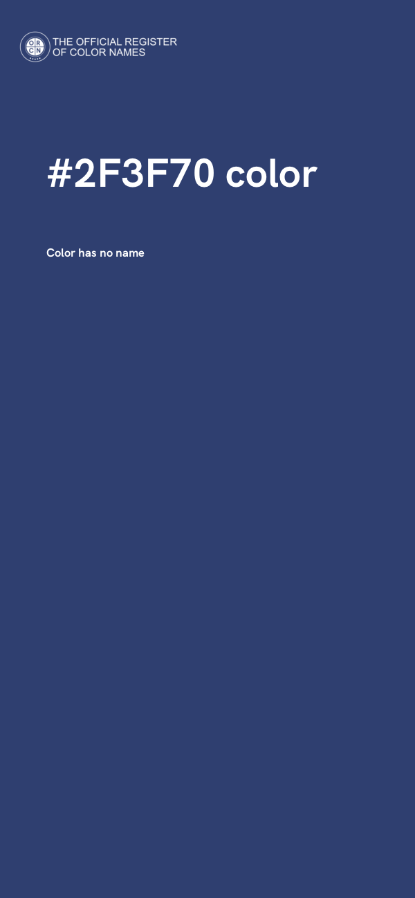 #2F3F70 color image