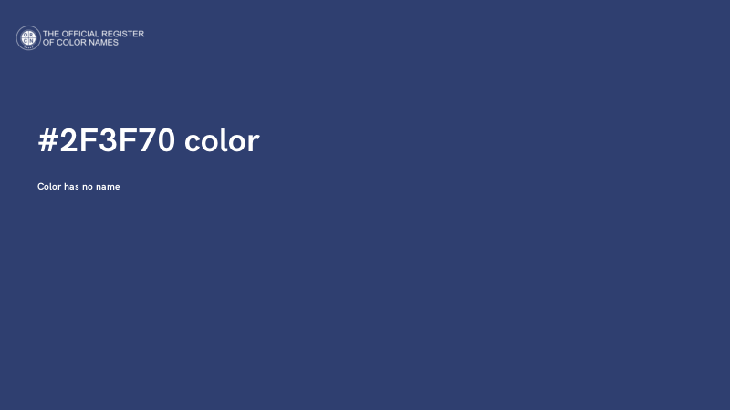 #2F3F70 color image