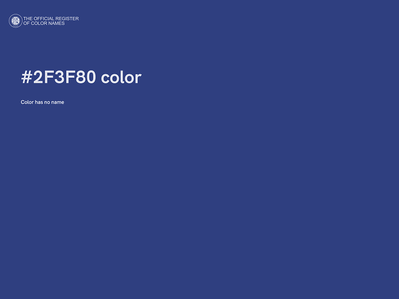 #2F3F80 color image