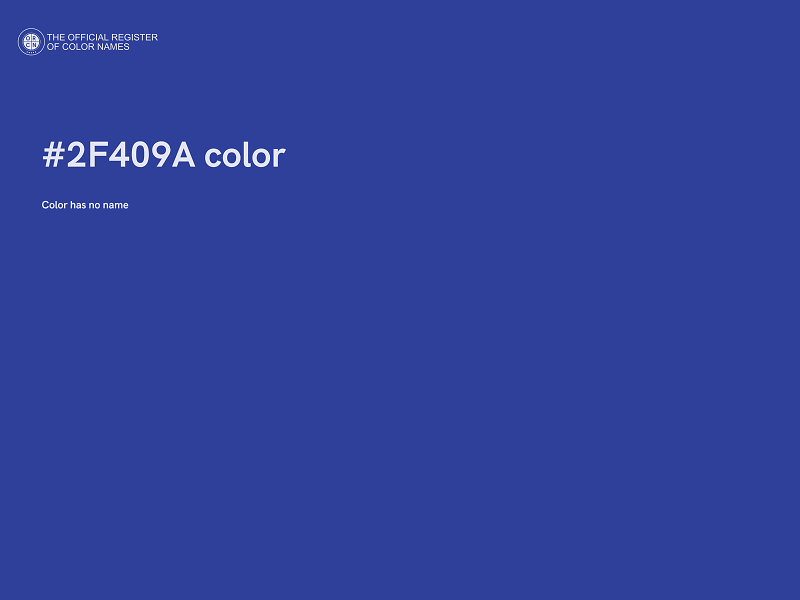 #2F409A color image