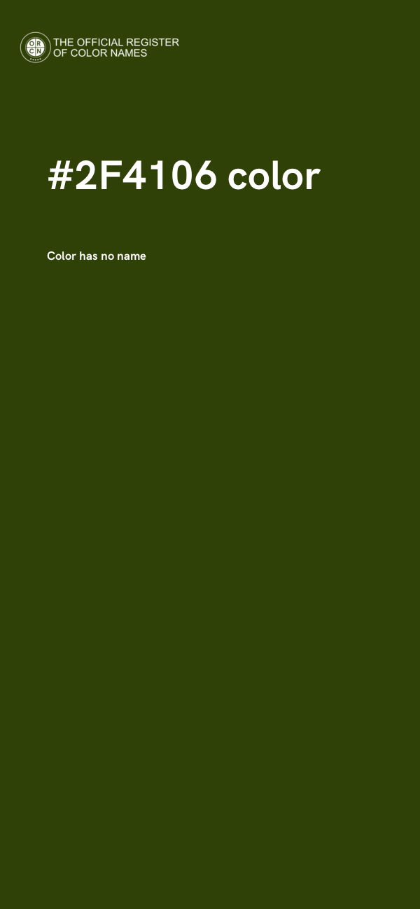 #2F4106 color image
