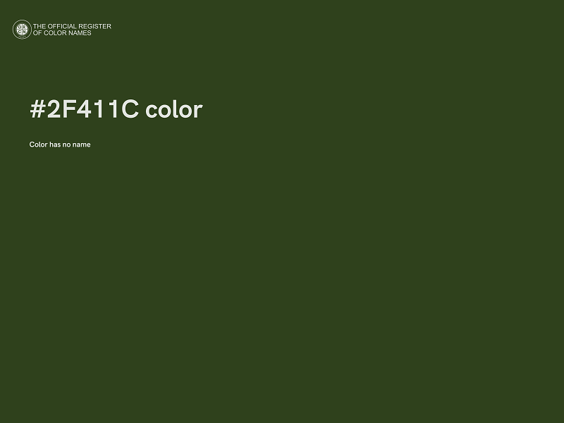 #2F411C color image