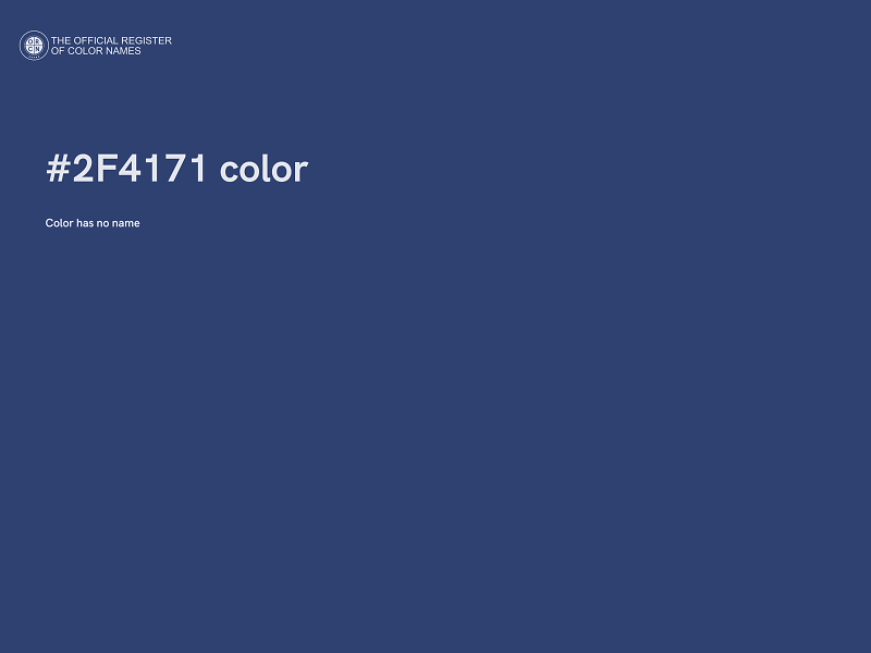 #2F4171 color image
