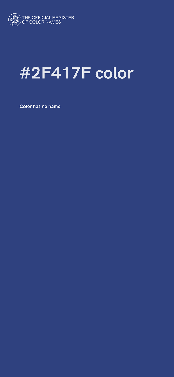 #2F417F color image