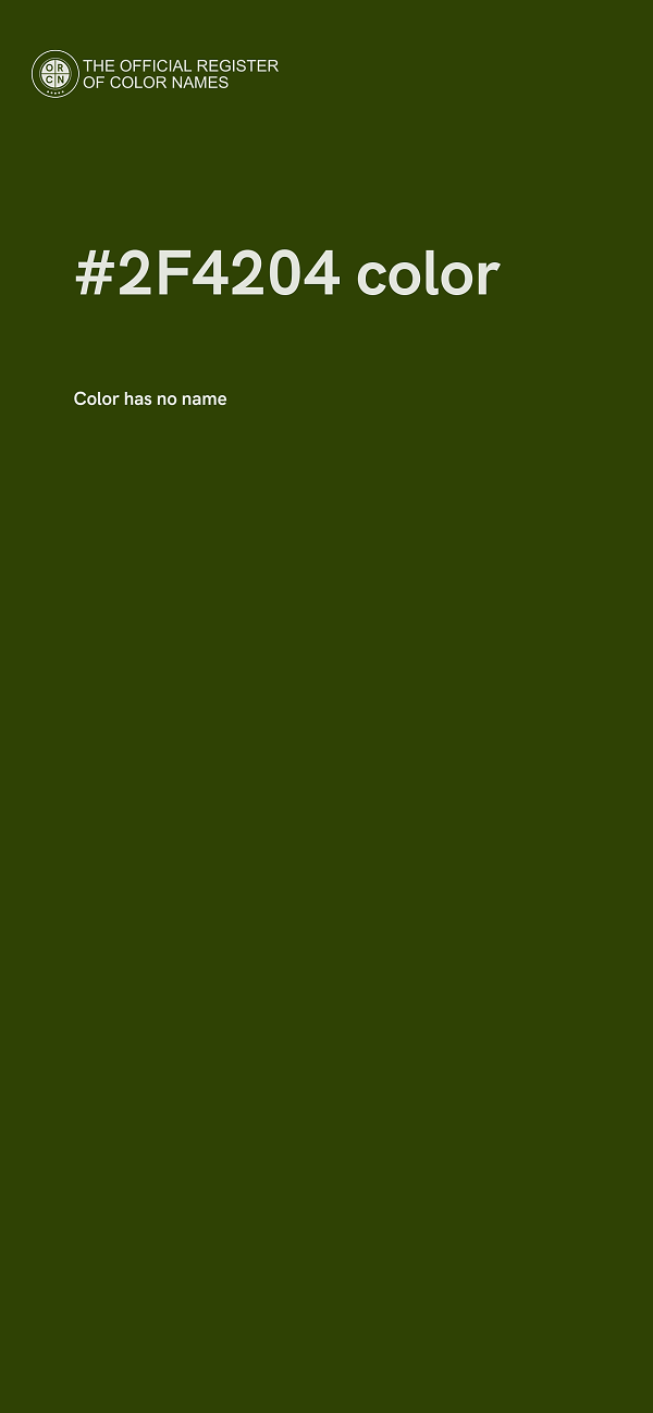 #2F4204 color image