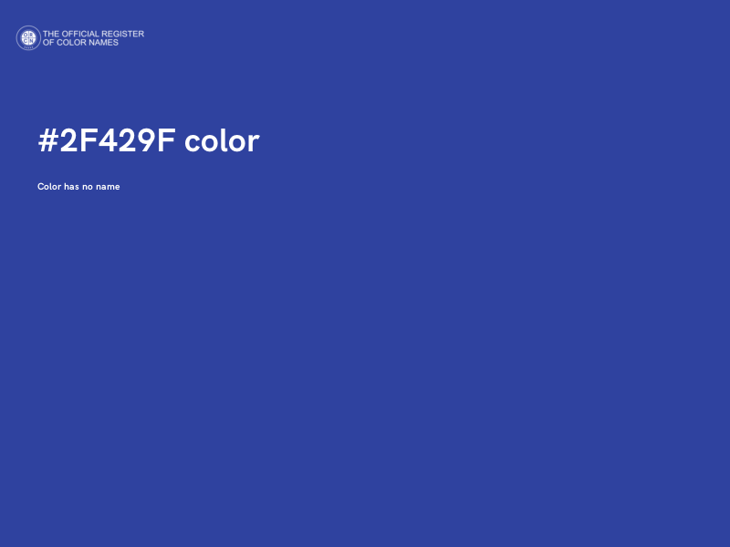 #2F429F color image