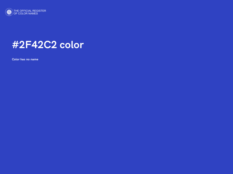#2F42C2 color image