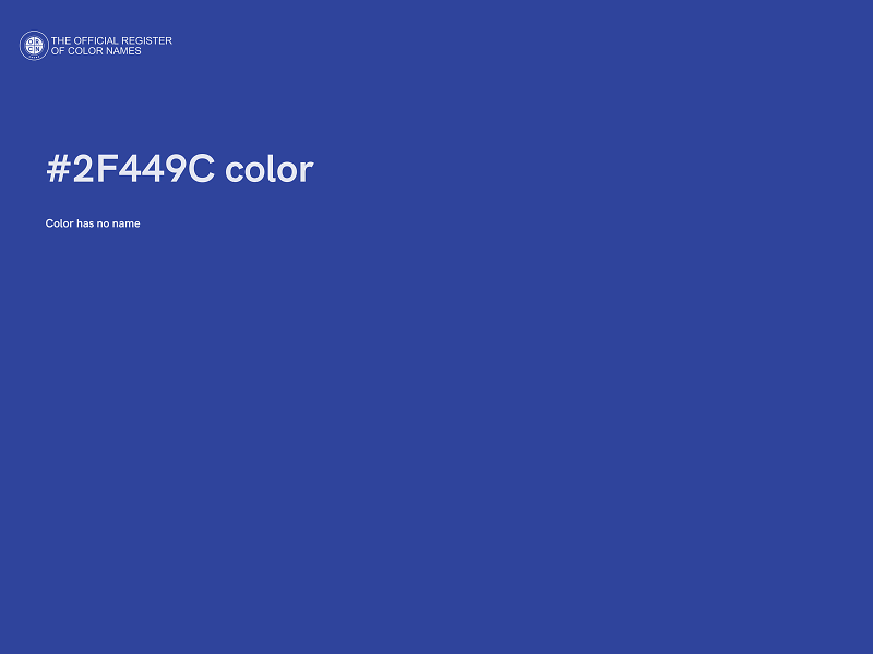 #2F449C color image