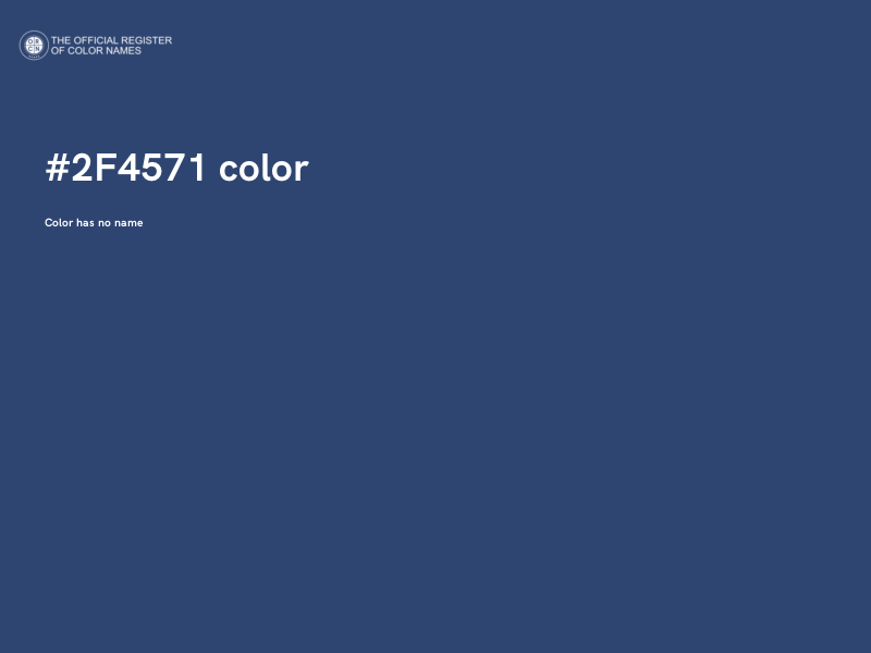 #2F4571 color image