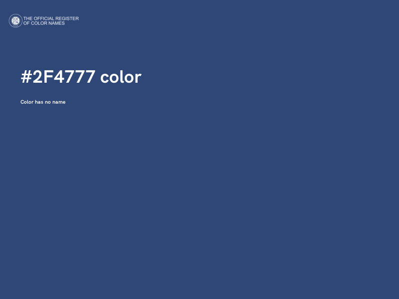 #2F4777 color image