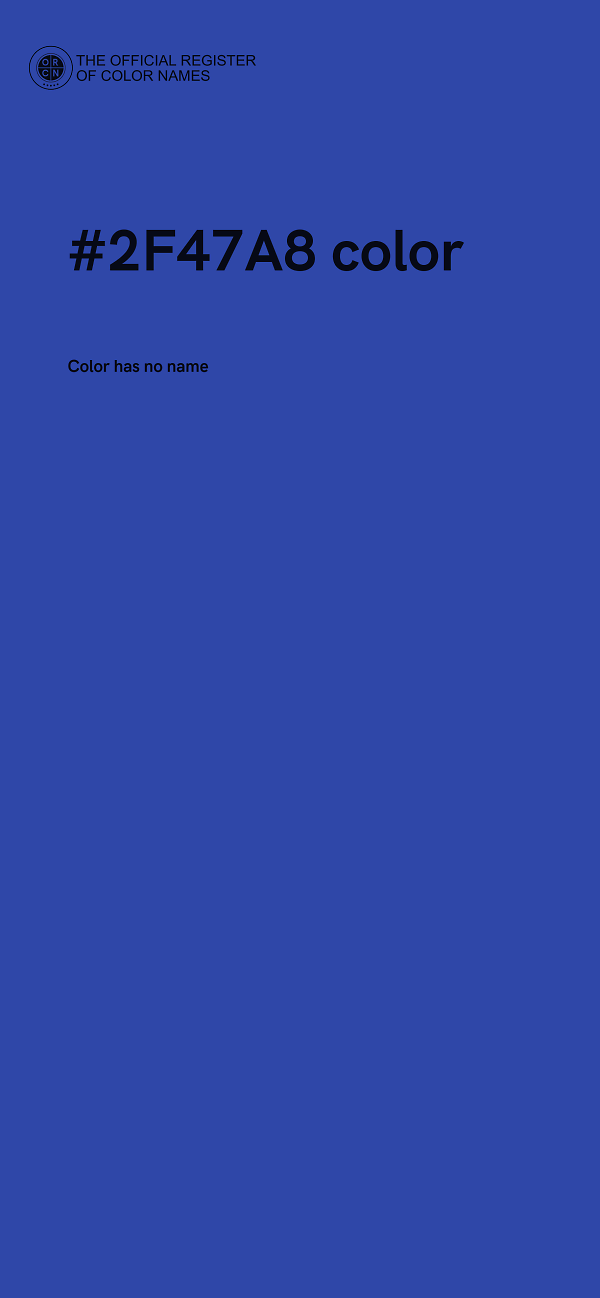 #2F47A8 color image