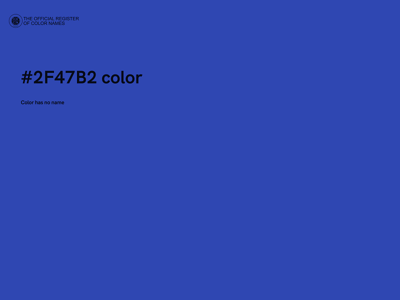 #2F47B2 color image