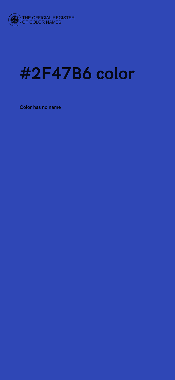 #2F47B6 color image