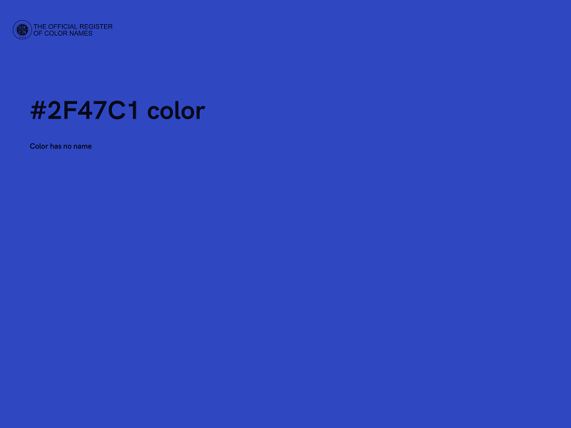 #2F47C1 color image