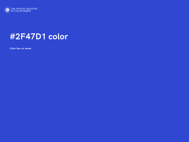 #2F47D1 color image