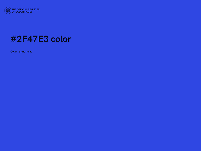#2F47E3 color image