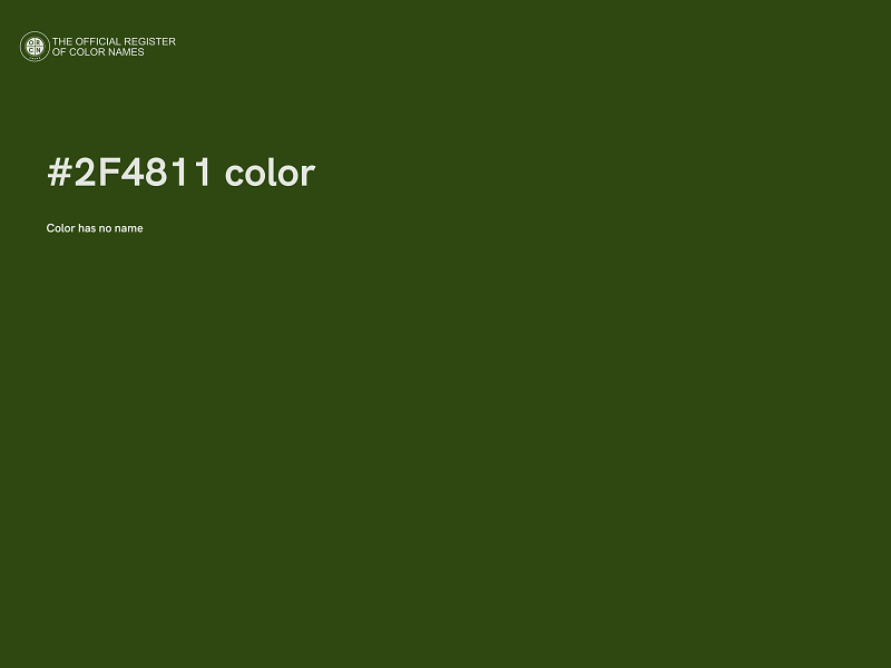 #2F4811 color image