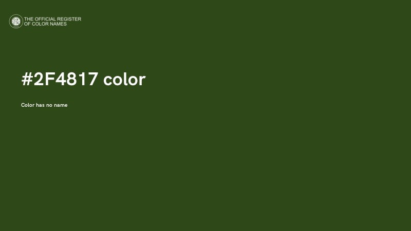 #2F4817 color image