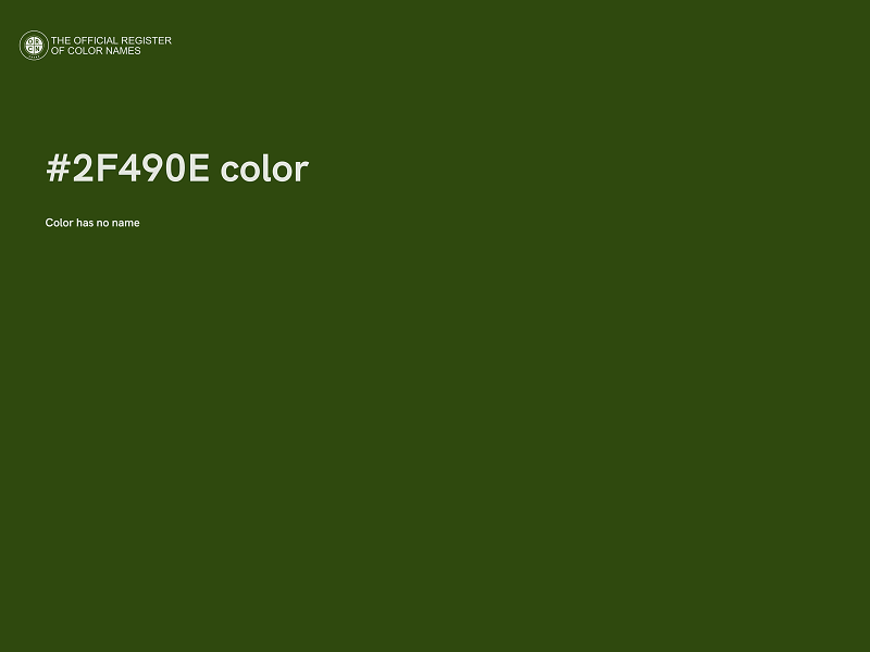 #2F490E color image