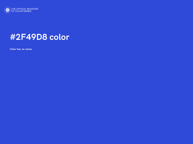 #2F49D8 color image