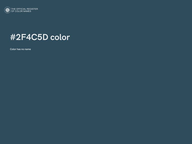 #2F4C5D color image