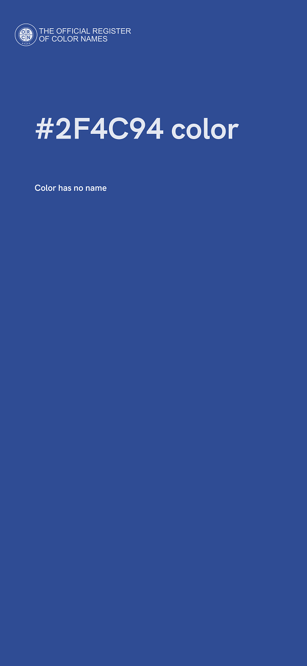 #2F4C94 color image
