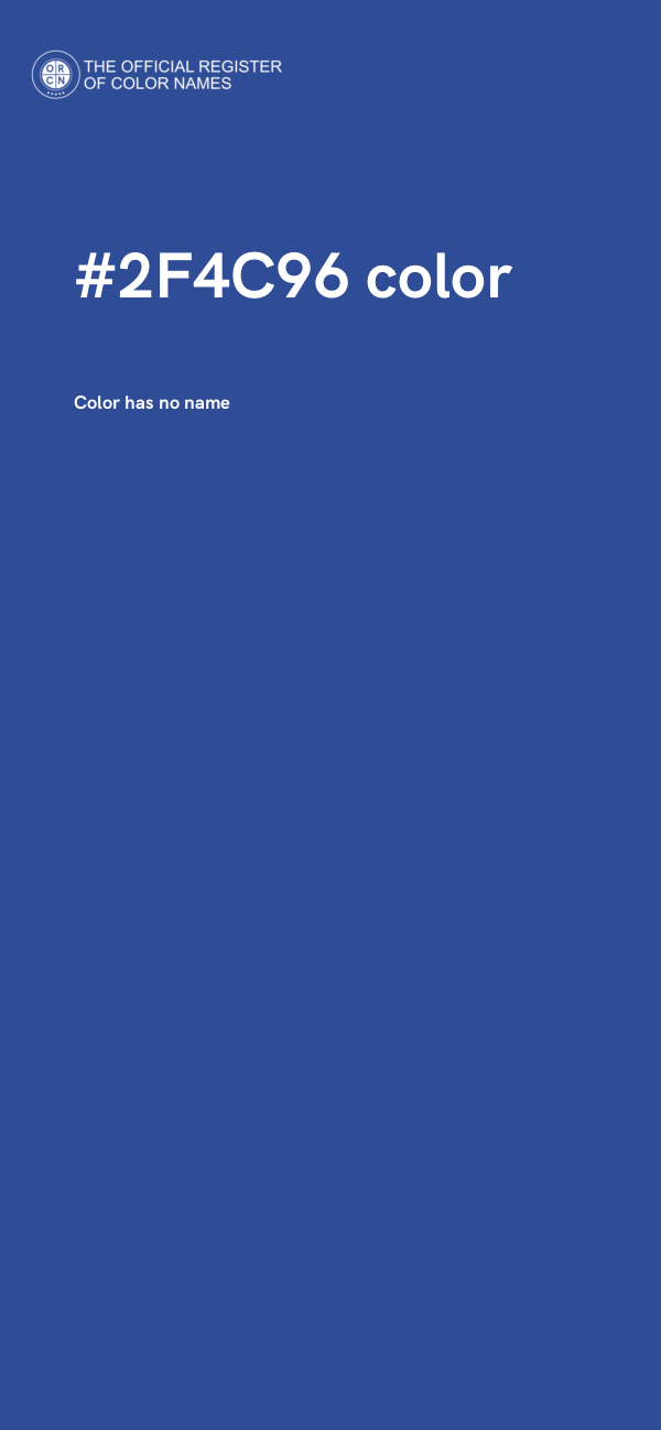 #2F4C96 color image