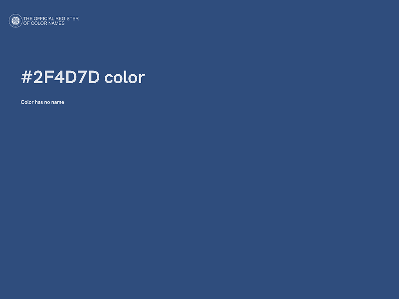 #2F4D7D color image