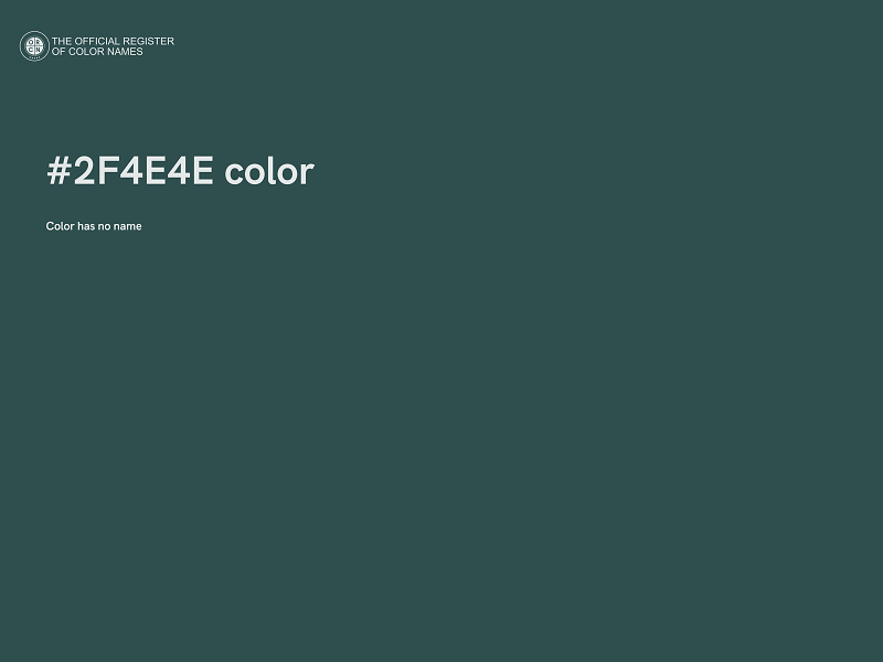 #2F4E4E color image