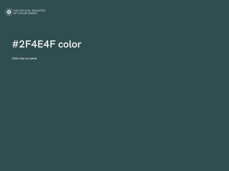 #2F4E4F color image