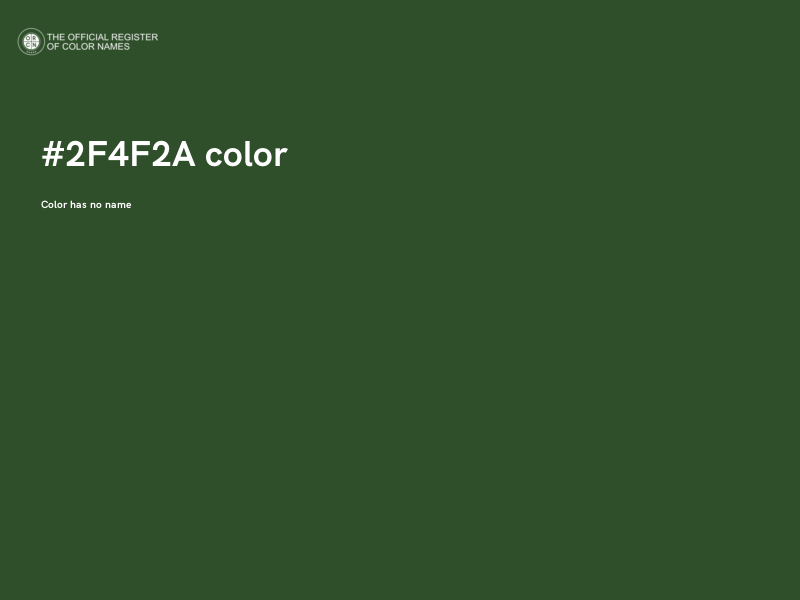 #2F4F2A color image