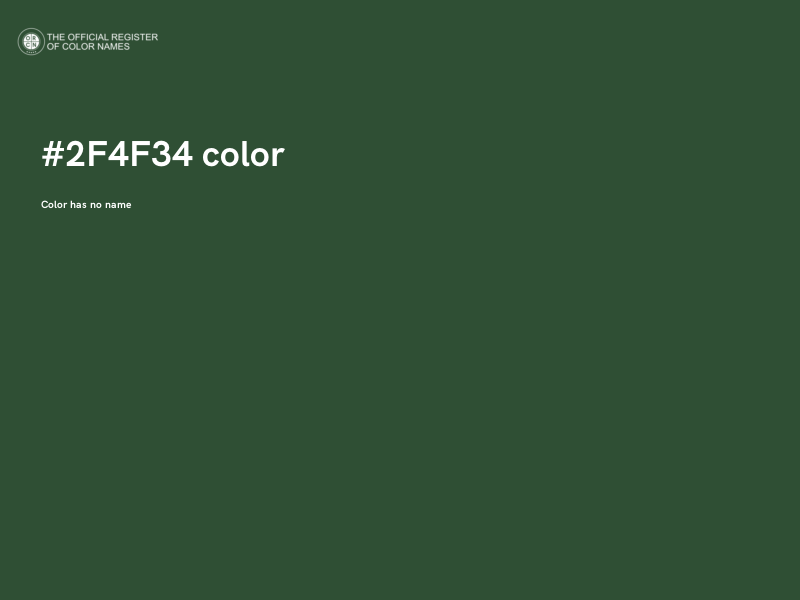 #2F4F34 color image