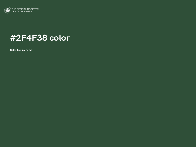 #2F4F38 color image