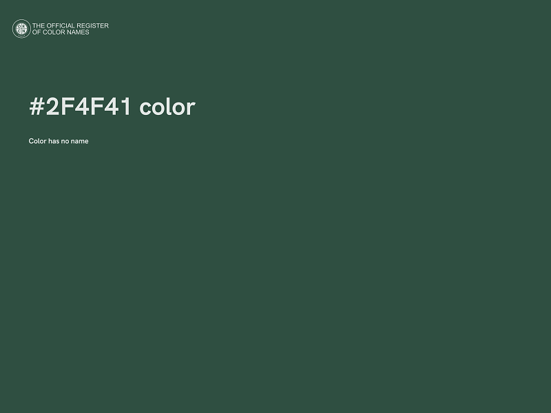 #2F4F41 color image