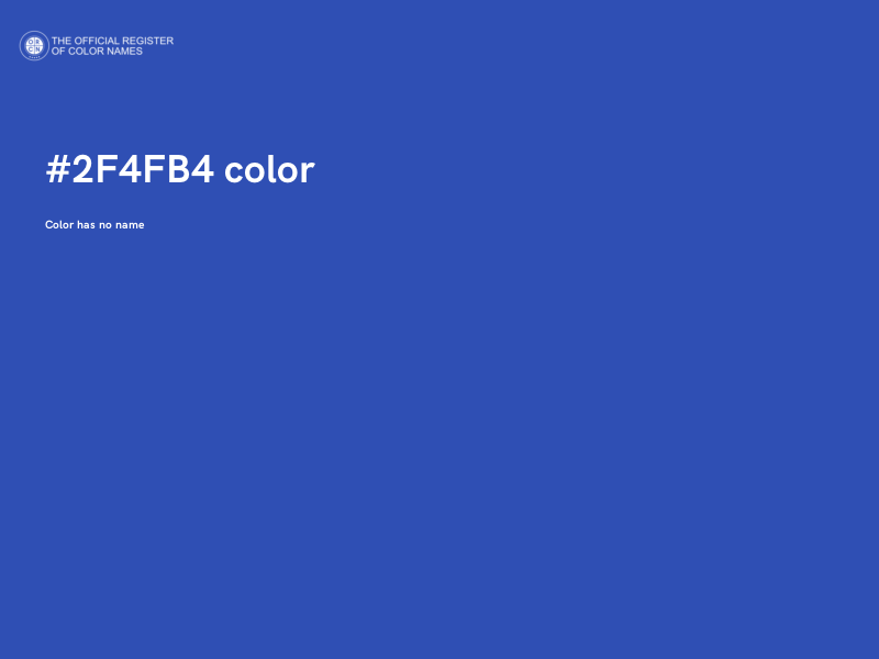 #2F4FB4 color image