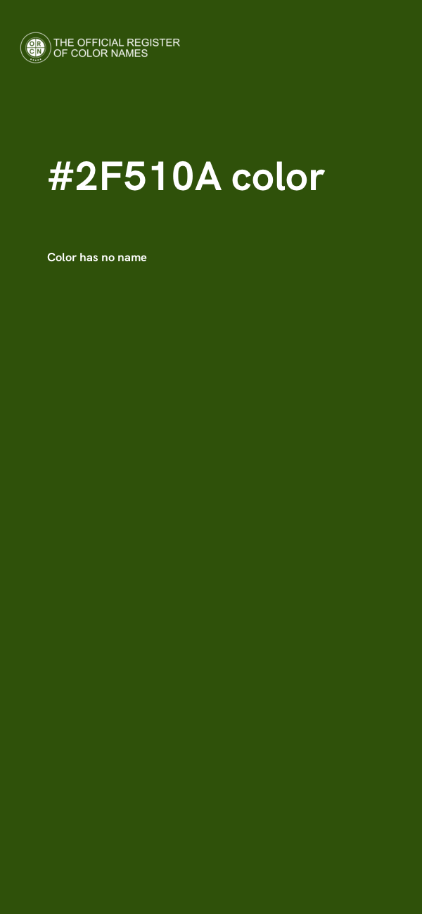 #2F510A color image
