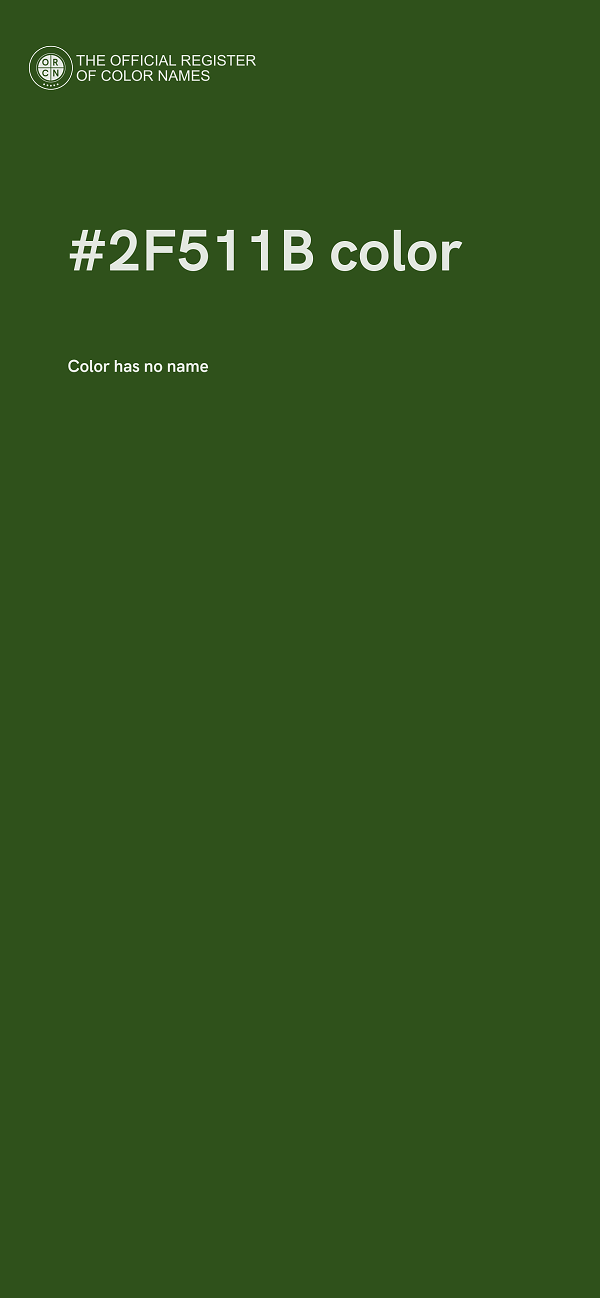 #2F511B color image