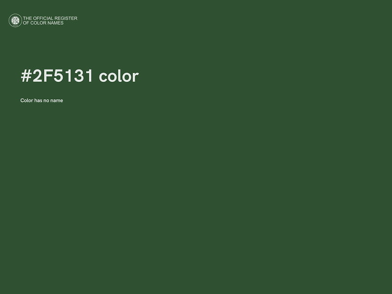 #2F5131 color image