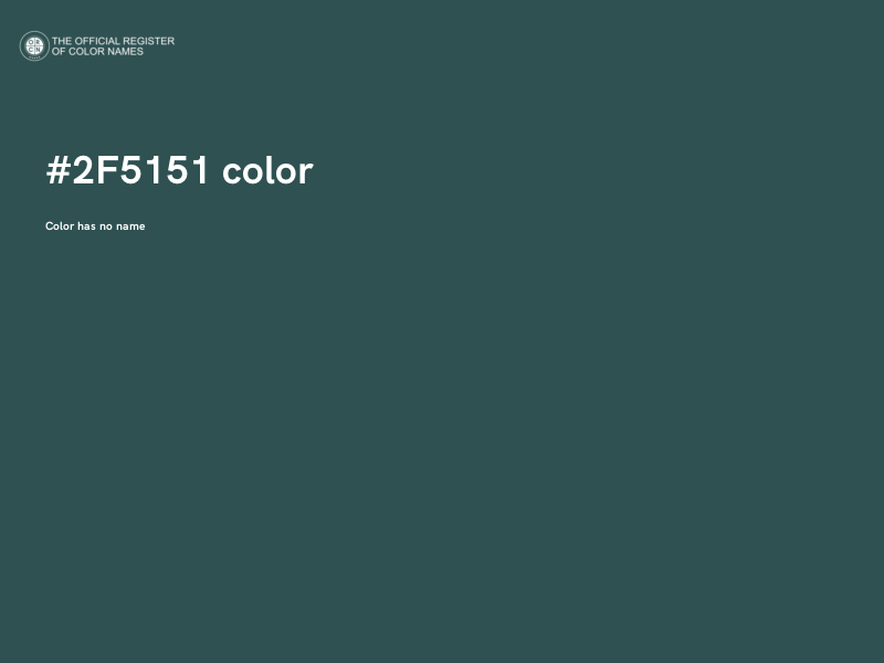 #2F5151 color image