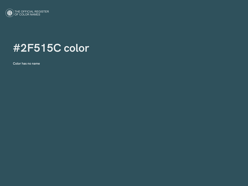 #2F515C color image