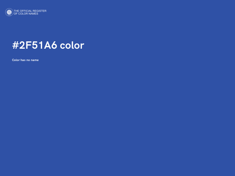 #2F51A6 color image