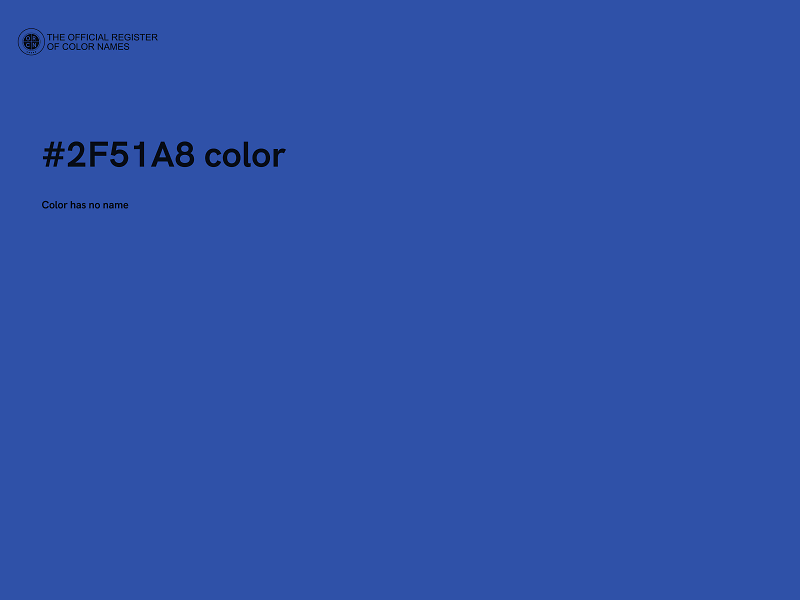 #2F51A8 color image
