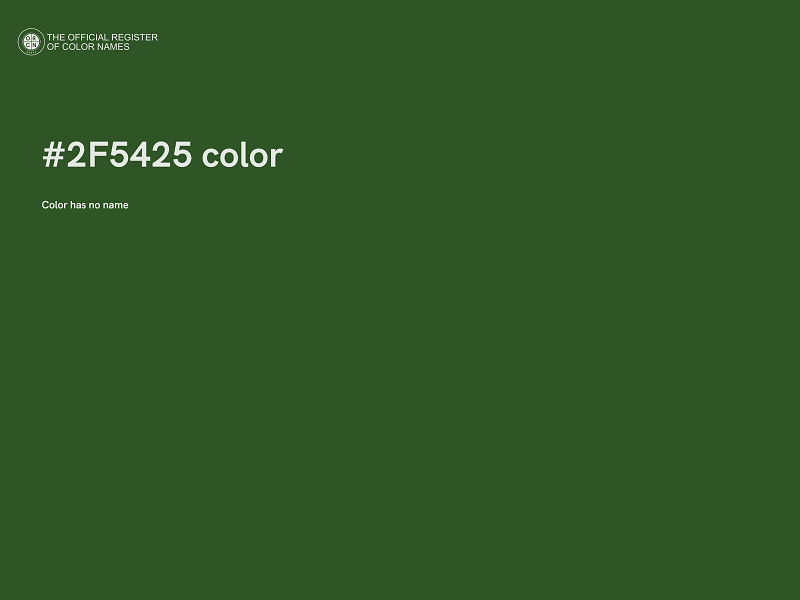 #2F5425 color image