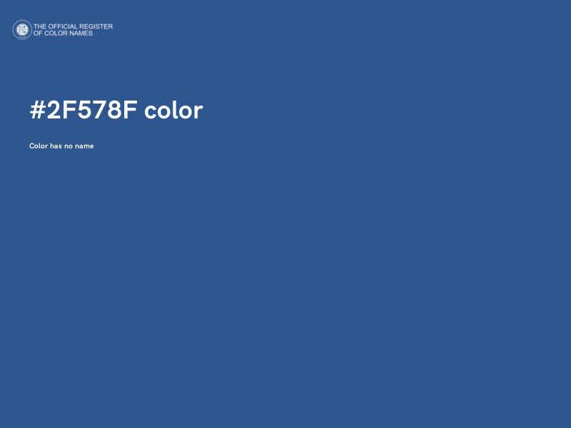 #2F578F color image