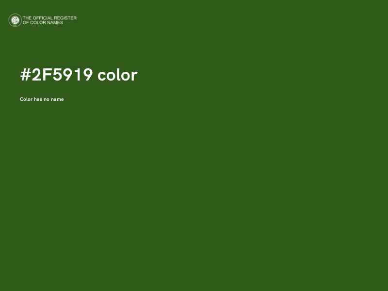 #2F5919 color image